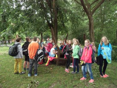 Foto zur Meldung: Radtour der Klassen 5 und 6