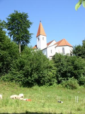 Wallfahrtskirche auf dem Lamberg (Bild vergrößern)