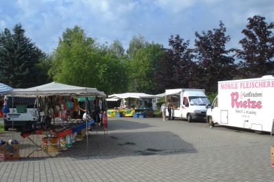 Buntes Marktreiben