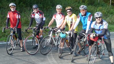 Abschlußfahrt 2014 der Radsportgruppe