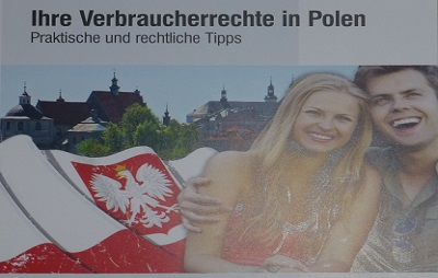 Bildausschnitt von der Broschüre "Ihre Verbraucherrechte in Polen"