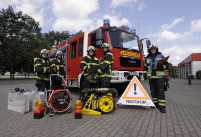Foto zur Meldung: Feuerwehr Wittenberge stellt sich vor