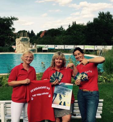 Das Foto vom Organisationsteam zeigt v.l.n.r.: Gitta Zimmermann, Carmen Brehme und Veronika Koch.