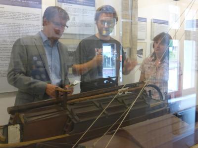 Foto zur Meldung: Bundestagsabgeordneter Herr Jens Köppen CDU zu Besuch in unserem Museum