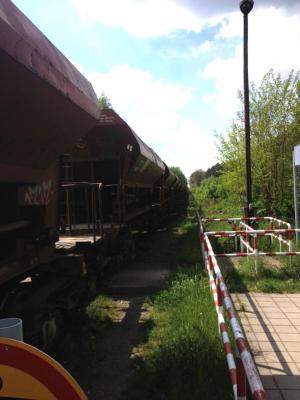 Foto zur Meldung: Bahnunfall in Herrensee