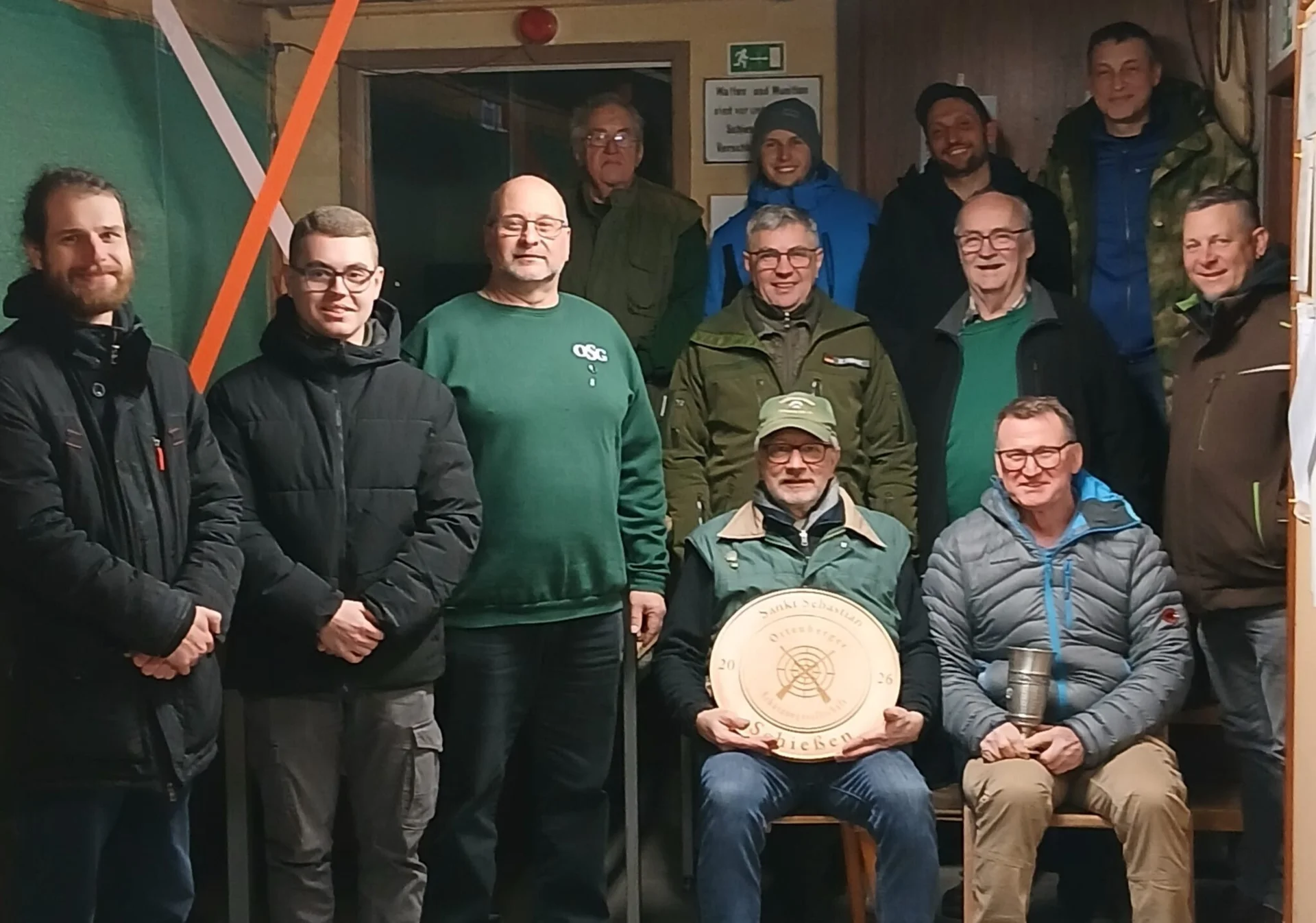 Gruppenfoto Sankt Sebastianschießen