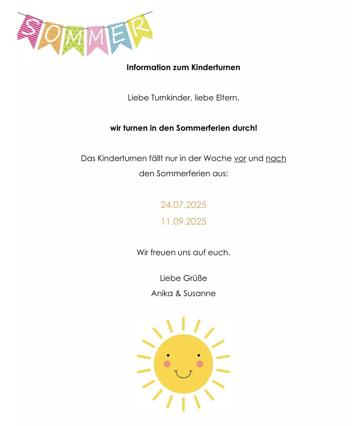 Kinderturnen