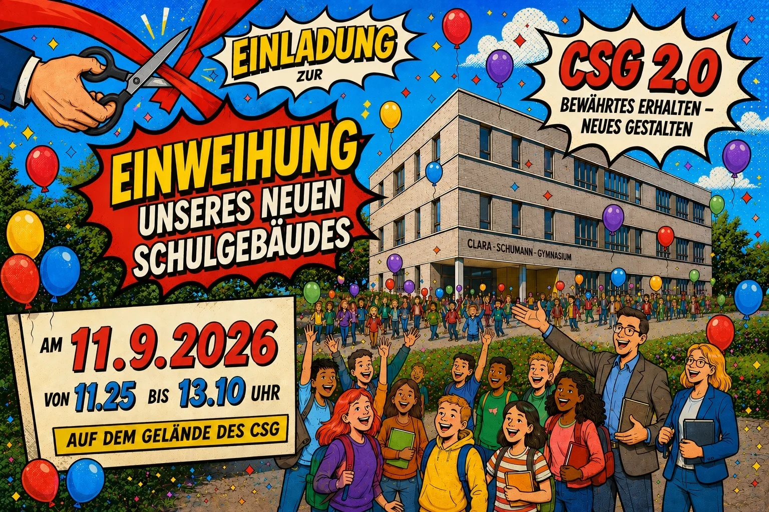 Einweihung CSG-Erweiterungsbau