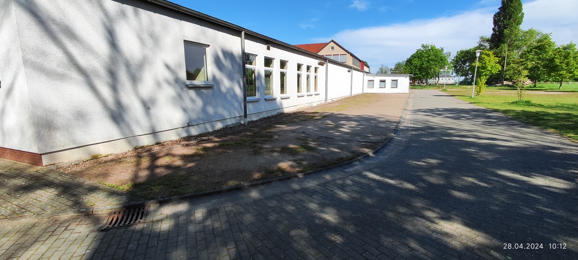 Sportzentrum Parkplatz