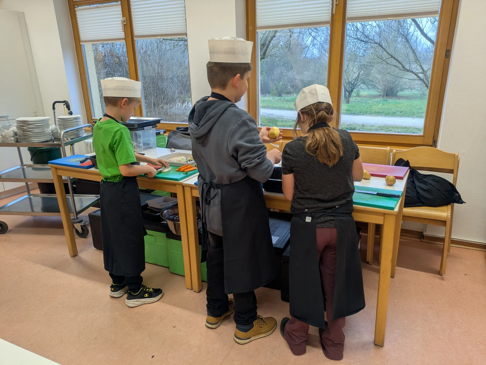 Kochende Klassenzimmer