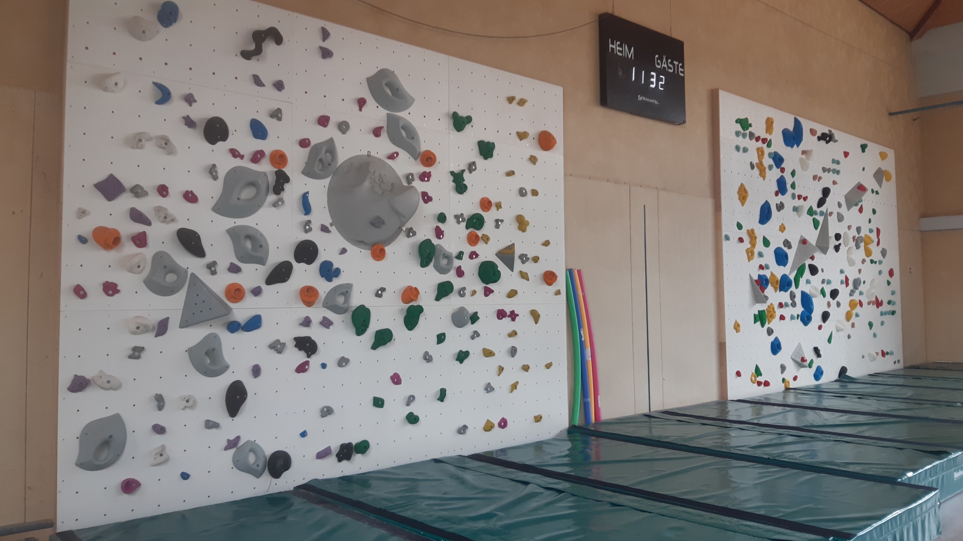 Boulderwand Sport- und Freizeittreff Reinhardtsdorf
