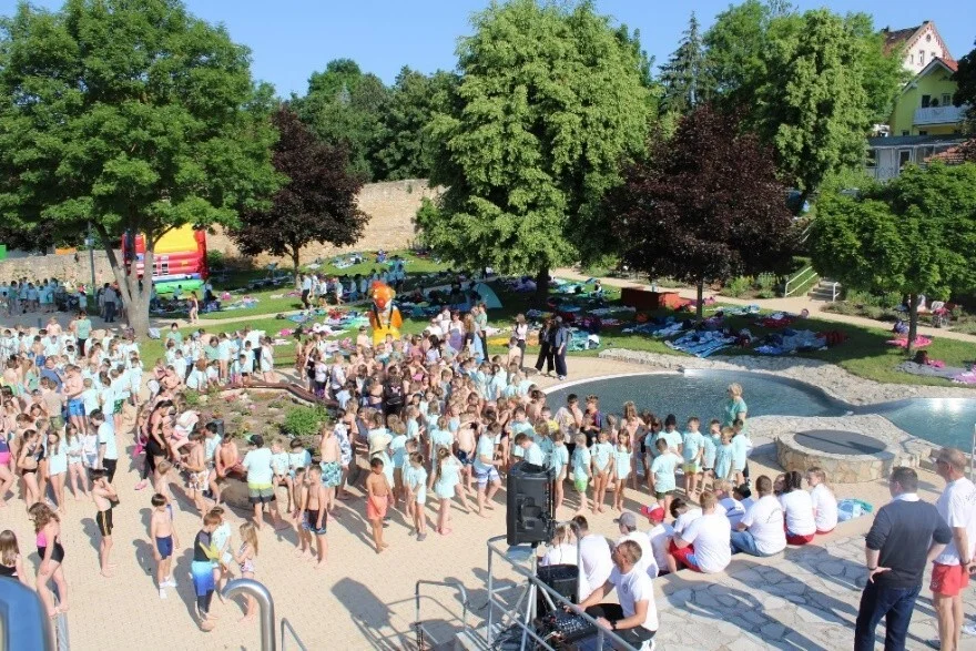 Das Stadtkinderfest konnte mit Unterstützung des DRK durchgeführt werden.