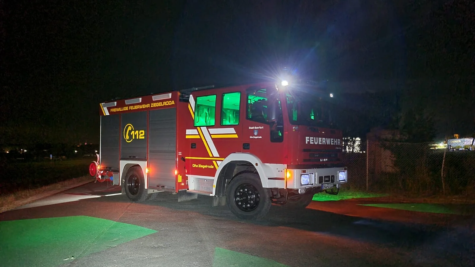 Mit der Übergabe des TLF 16/25 wurde die Einsatzfähigkeit der Feuerwehr Ziegelroda nachhaltig erhöht.