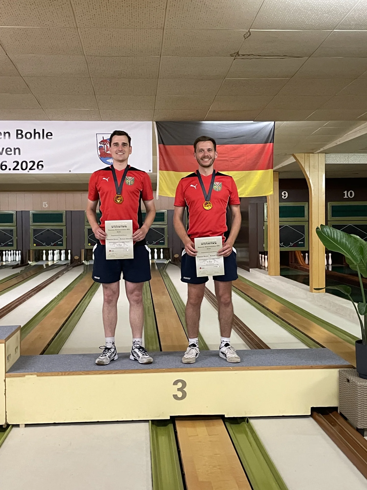 Bronze Paar Herren