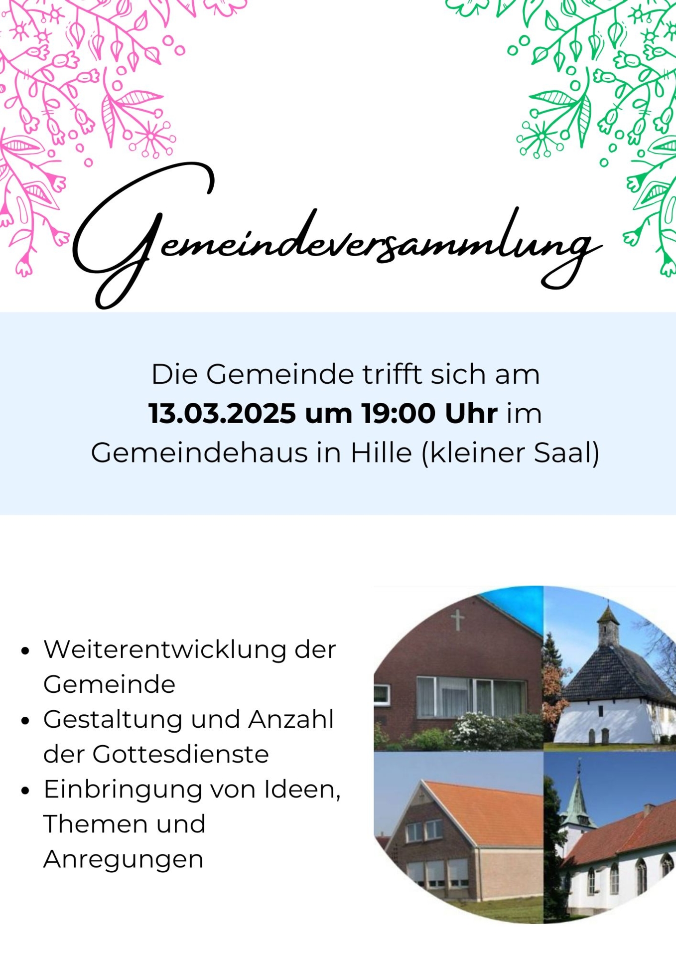 Gemeindeversammlung
