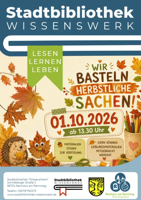 Bastelnachmittag Flyer