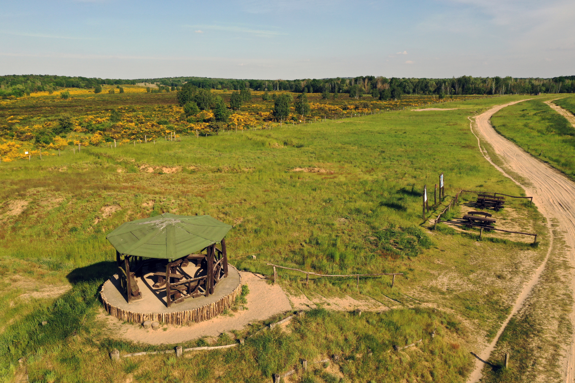 Aussichtspunkt Wüste (alte Panzerschießbahn) Sielmanns Naturlandschaft Döberitzer Heide Foto Tim Funkenberg