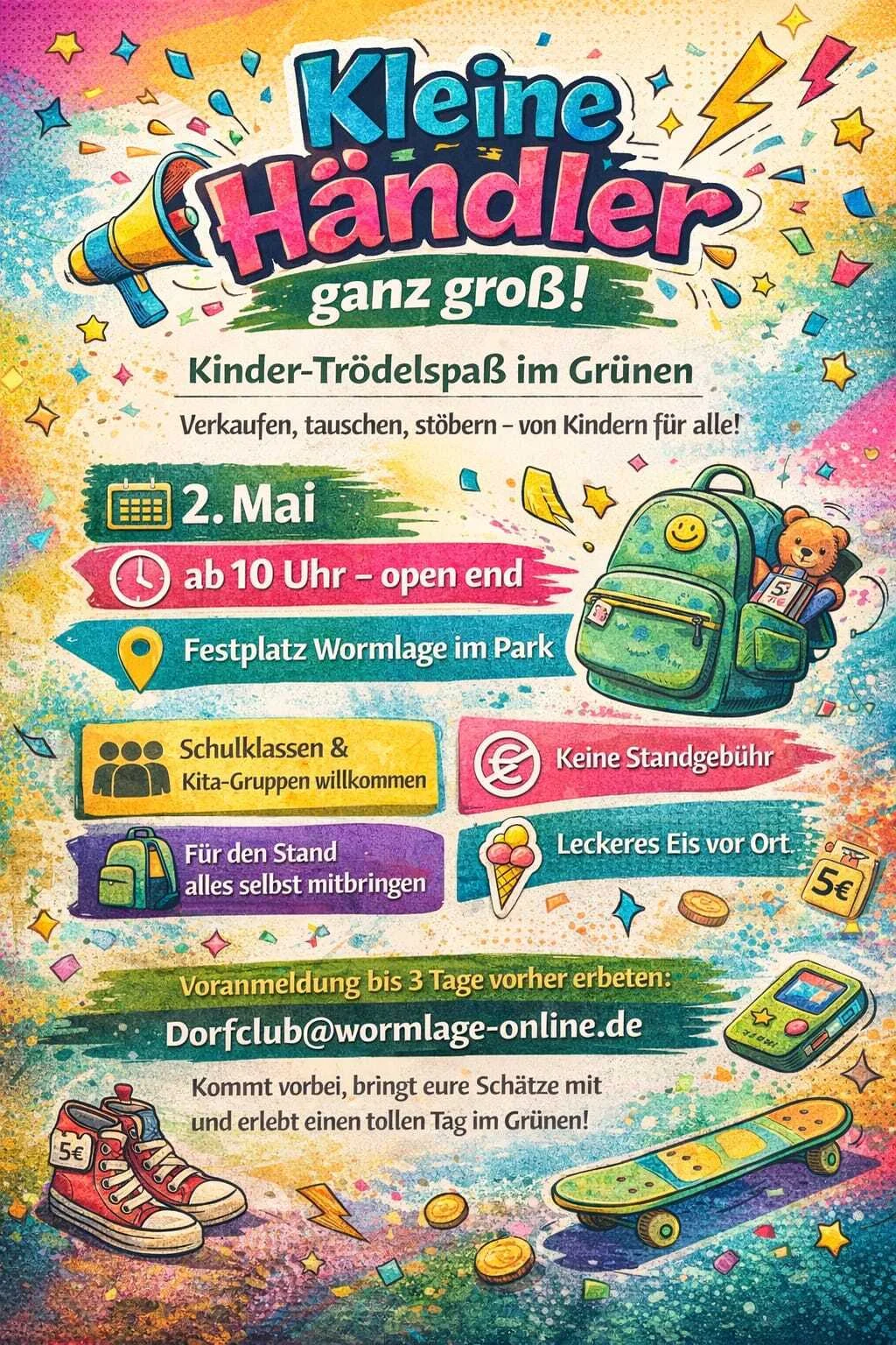 Plakat Trödelmarkt