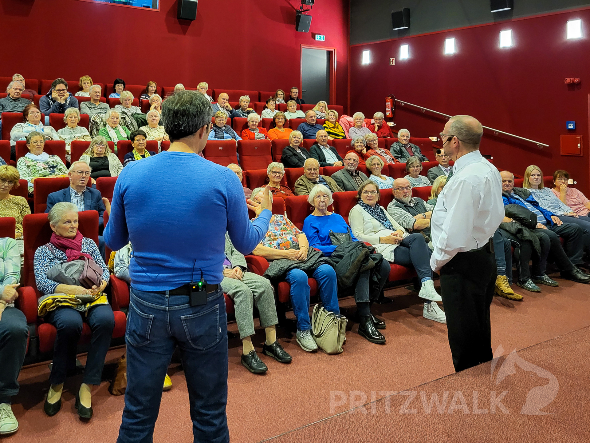 Gut besucht war die Präventionsveranstaltung zum Thema Kriminalität. Foto: Beate Vogel