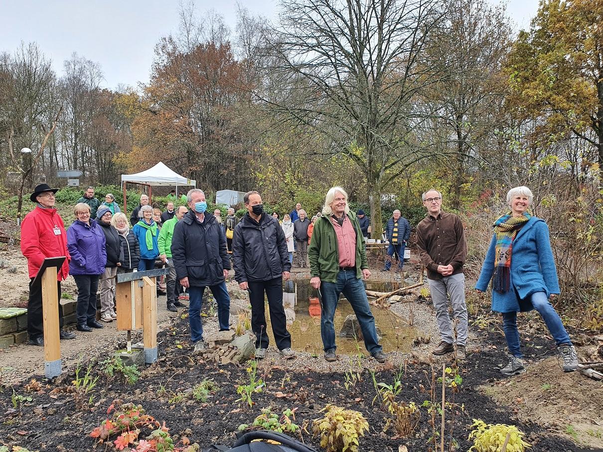 Pressefoto Garteneröffnung