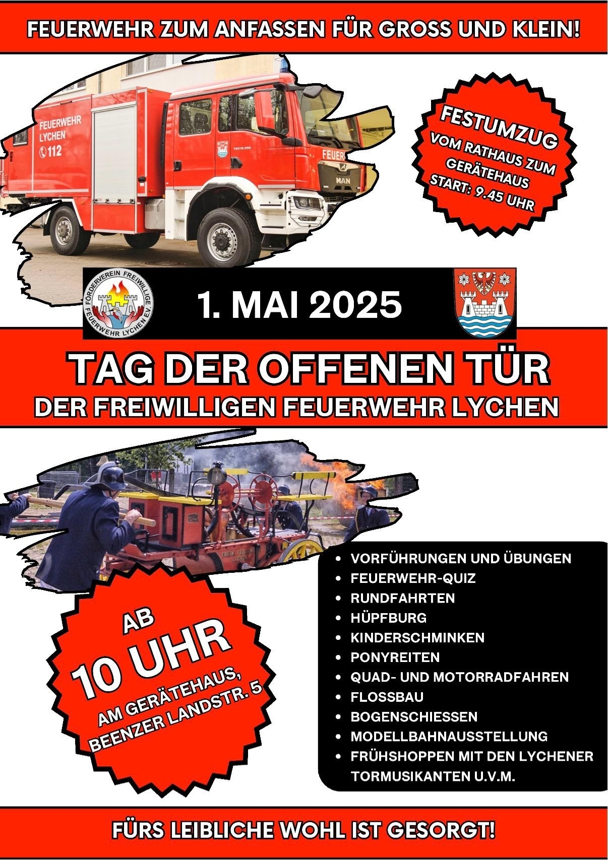 TAG DER OFFEN TÜR AM 01.05.2025