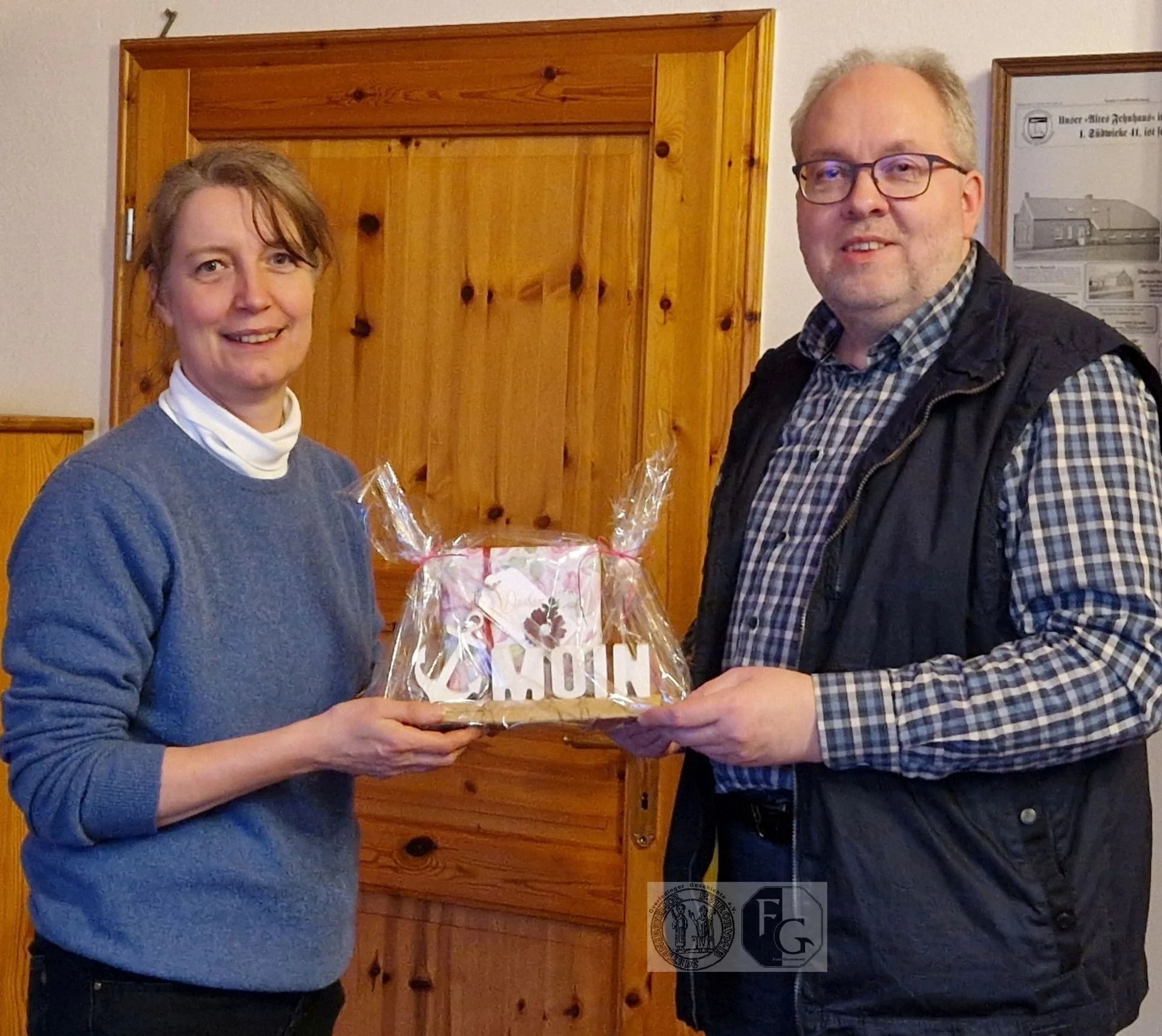 Frank Groeneveld bedankte sich bei Dr. Sonja König für ihren Vortrag.