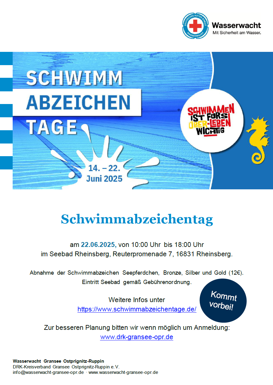 Schwimmabzeichen 2025