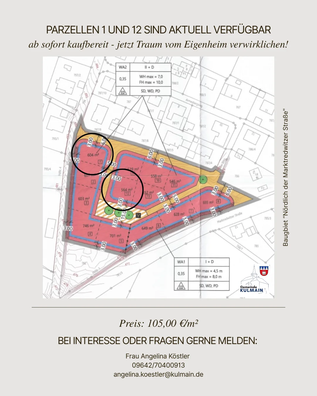 Bauplätze frei