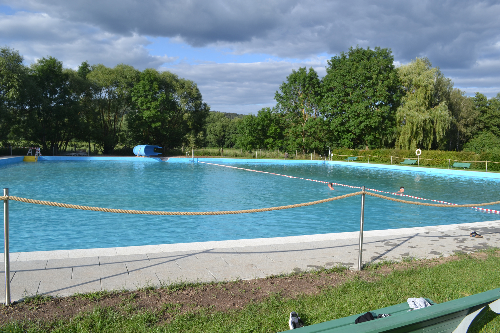 Das Freibad in Schalkau