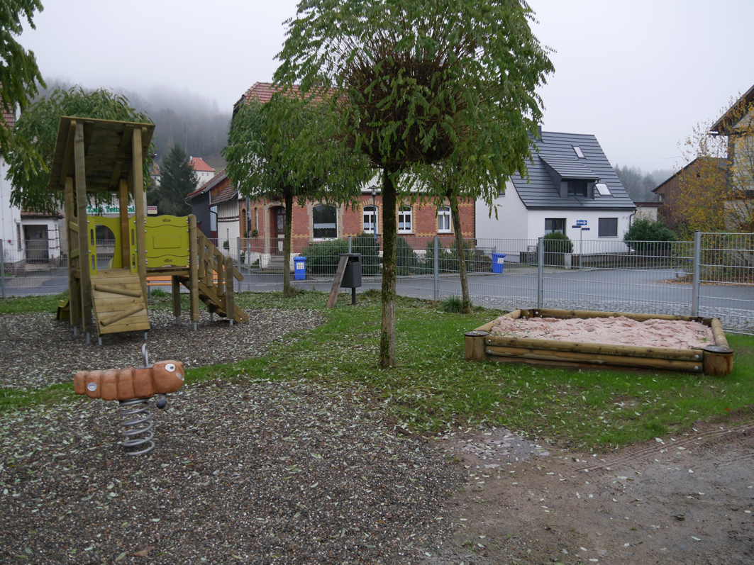 Der Spielplatz in Heinersdorf
