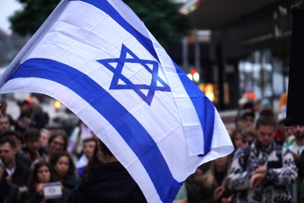 Solidarität mit Israel - Demo in Kiel am 10.10.2023