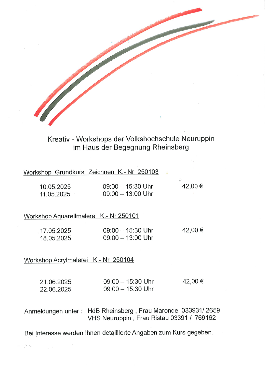 Kreativ Workshop VS