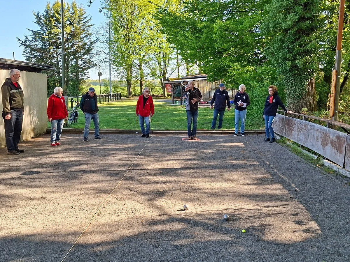 Schnappschuss aus der Begegnung - Quartett