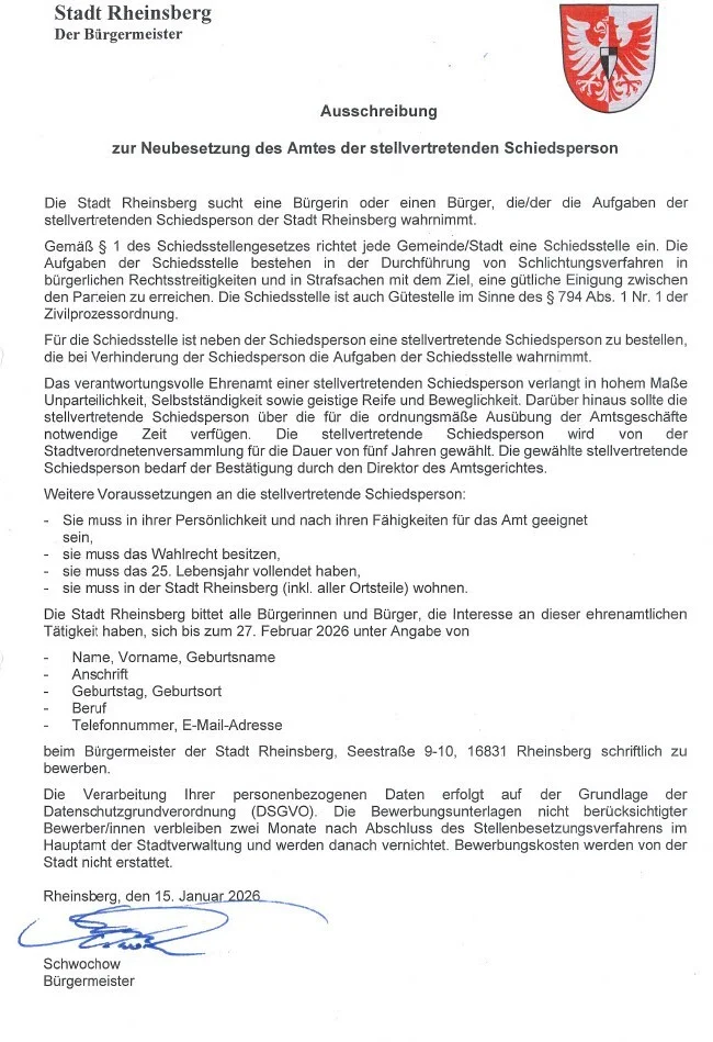 Ausschreibung stellv_Schiedsperson