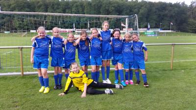 Fußball DFB-Schulcup Mädchenmannschaft (Bild vergr&ouml;&szlig;ern)