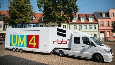 rbb UM4 - Neue Sendung im rbb Fernsehen macht Halt in Rüdersdorf