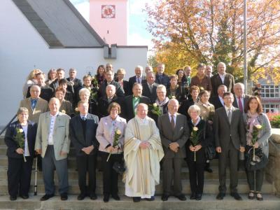 Foto zur Meldung: Ehejubiläumsgottesdienst in Miltach gefeiert