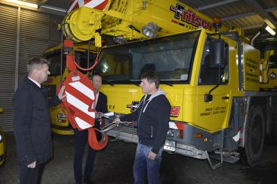 Landrat besucht Autoservice Fritsch