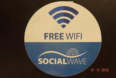 Vorschaubild : " FREE WIFI " im B1 Sport & Freizeit