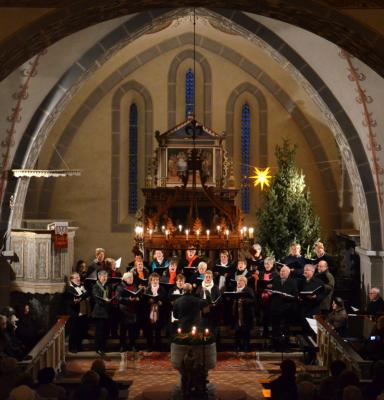 Chortreffen am 4. Advent in Klettwitz