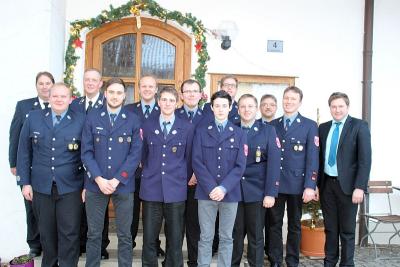 Foto zur Meldung: Die FFW Ruhmannsdorf wählt eine neue Vorstandschaft und einen neuen Kommandanten