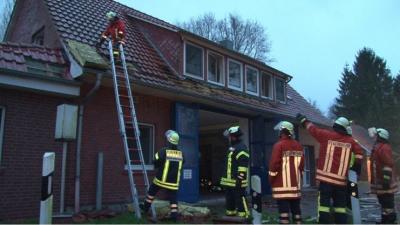 Foto zur Meldung: Einsatz Feuerwehrhaus Ohrtermersch