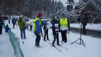 Foto: Start zu den Kreis- Kinder- und Jugendspielen im Langlauf Foto zur Meldung: Kreis- Kinder- und Jugendspiele im Langlauf