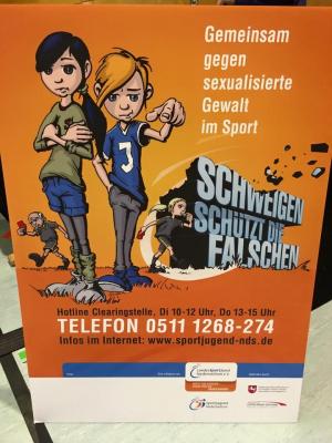 LandesSportBund Niedersachsen veröffentlicht Dokumentation des Akademie-Forums zum Schutz vor sexueller Gewalt im Sport an dem der TV Hude beteiligt war