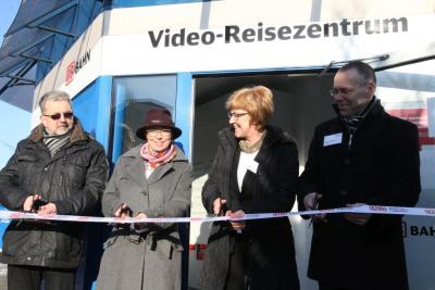 Eröffnung Video-Reisezentrum der Deutschen Bahn (Bild vergrößern)