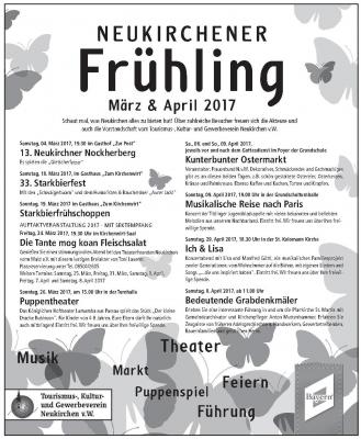 Neukirchener Frühling 2017