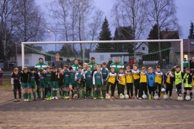 Foto zur Meldung: SGW E - Spektakuläres Erlebnis für unsere E-Junioren gegen SG Dynamo Dresden U10