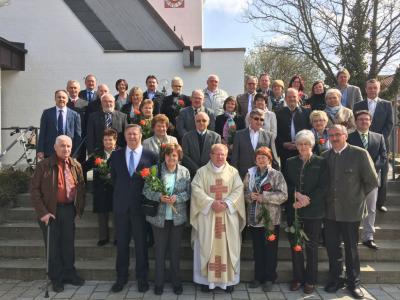 Foto zur Meldung: Ehejubiläum 2016 in der Miltacher Pfarrkirche