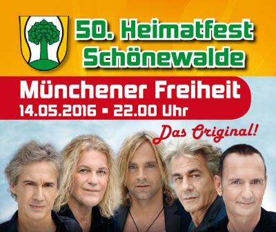 50. Heimatfest in Schönewalde 13.05.2016 bis 16.05.2016