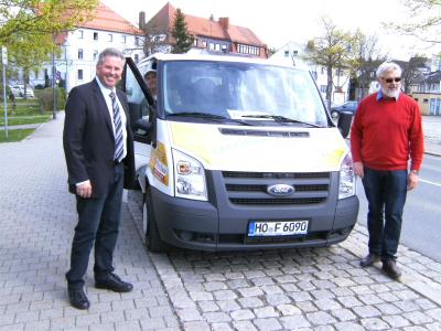 Die Stadt Selbitz sucht ehrenamtliche Fahrer/innen und Beifahrer/innen für den Bürgerbus in Selbitz! (Bild vergrößern)